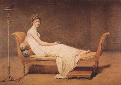 Jacques-Louis David Madme Recamier (mk08) oil painting picture